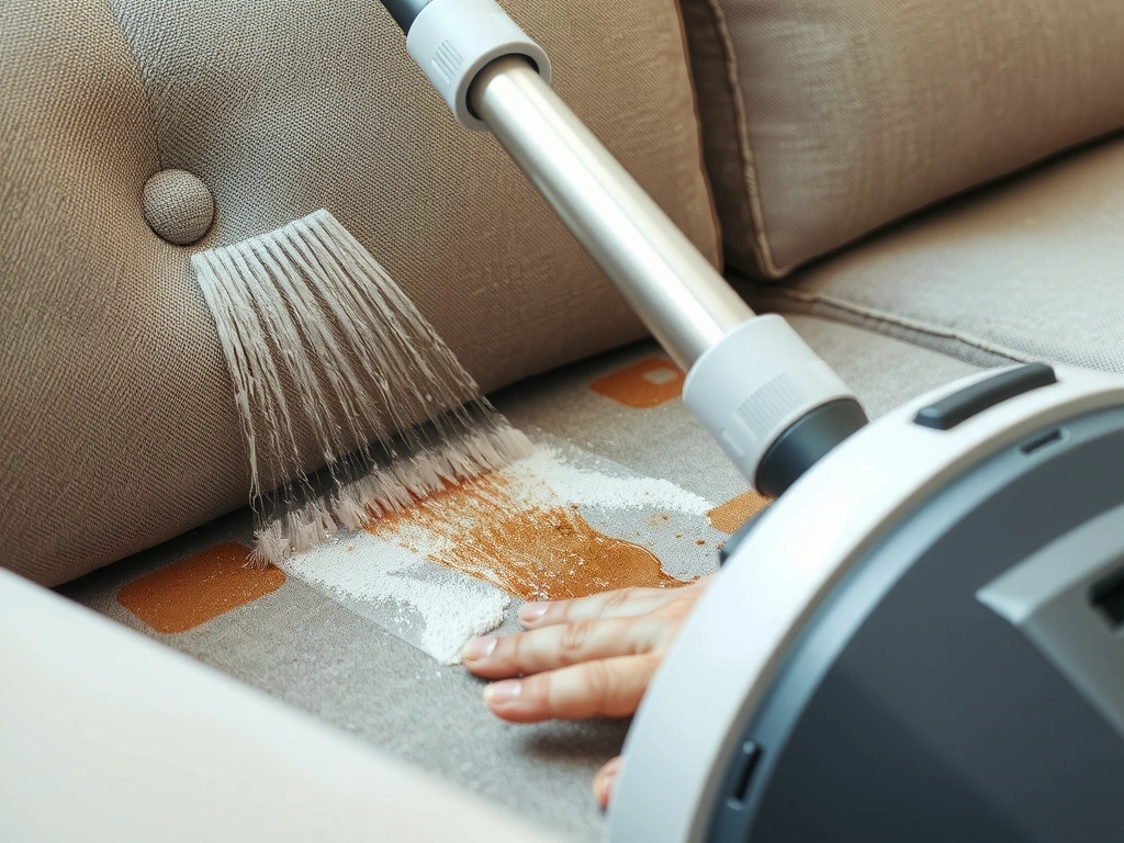 Curățenie specializată de tapițerie canapea